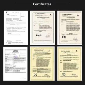 Certificates